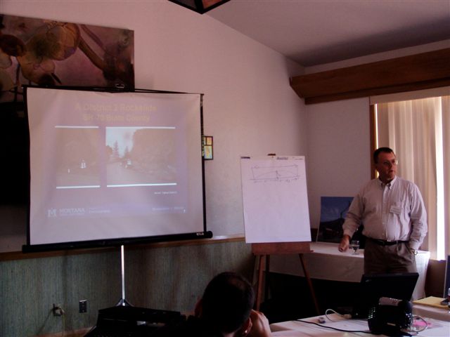 Doug Galarus, WTI, discussed the Redding Responder Project as a potential solution for more efficient and effective incident management in rural areas.