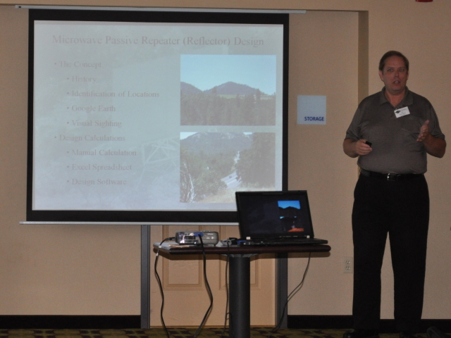 Ken Beals, also from Caltrans District 2, explains the technical aspects of a passive repeater system including how to size, design, install and align a typical passive repeater.