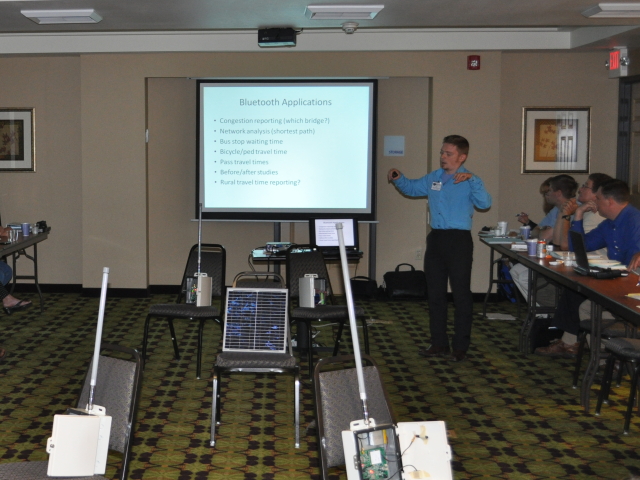 Yegor Malinovskiy, a student researcher in the Smart Transportation Applications and Research Laboratory (STAR Lab) at the University of Washington, explains some of the potential applications for Bluetooth MAC address matching.